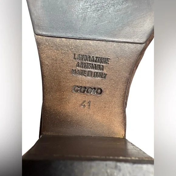 Donna Piu Suede Western Boots Made in Italy Size 41 (US 10.5–11) - Picture 8 of 9